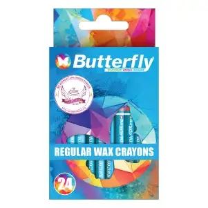 Butterfly and Cupcakes of Hope_Art-range_Regular wax crayons_24