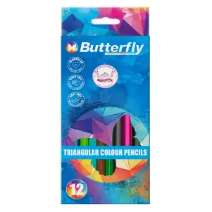 Butterfly and Cupcakes of Hope_Art-range_Triangular Colouring Pencils