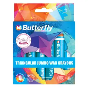Butterfly and Cupcakes of Hope_Art-range_Triangular Jumo Wax Crayons_8