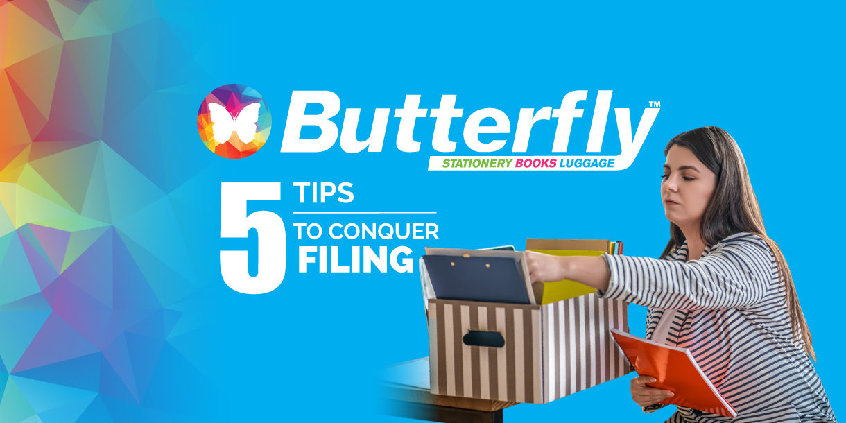 5 tips to conquer your filing woes